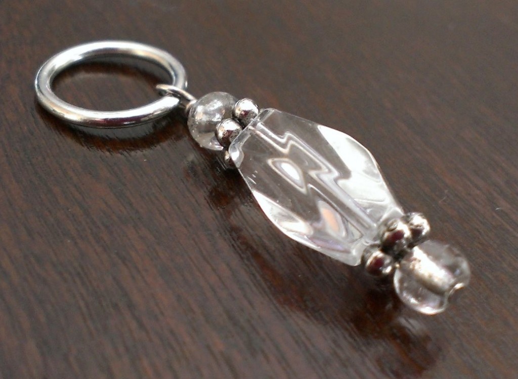 A stitch marker - comes in a set of 6.