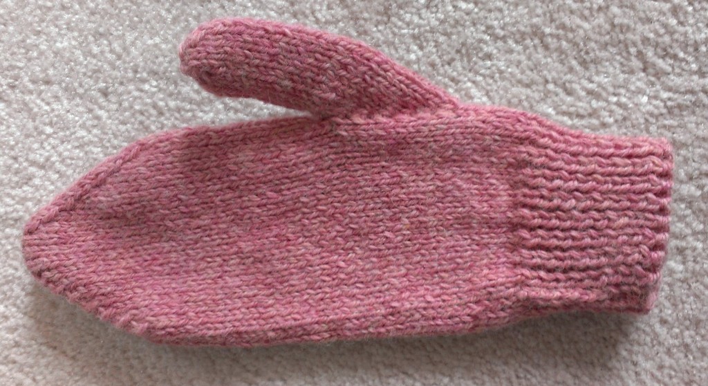 Two Needle Mittens