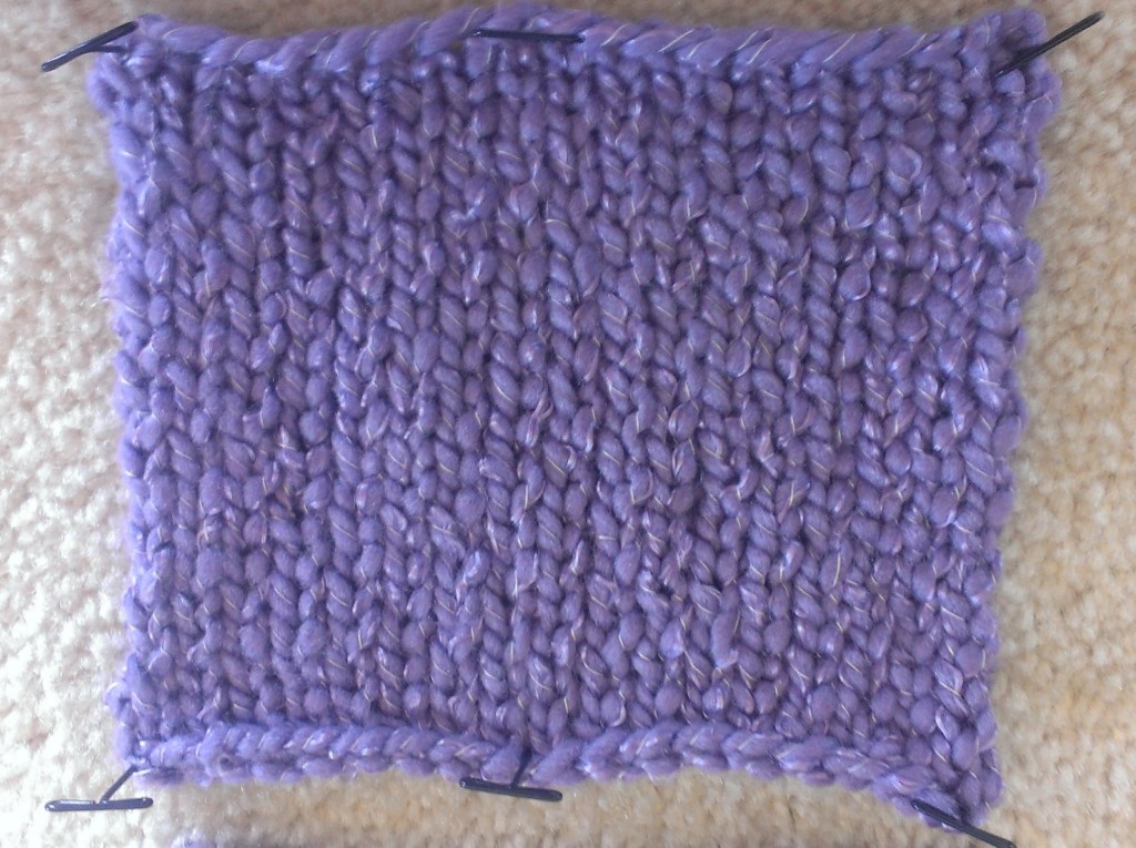 Stockinette Stitch, Knit, Blanket