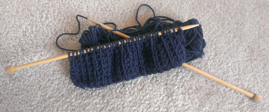 knit dishcloth