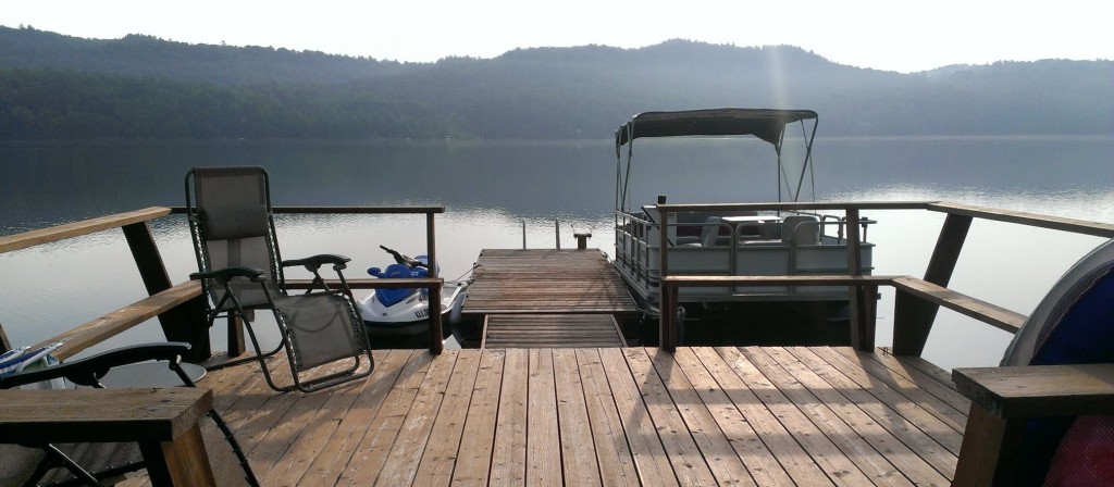 Our Sea-Doo and Pontoon. Always a good time.