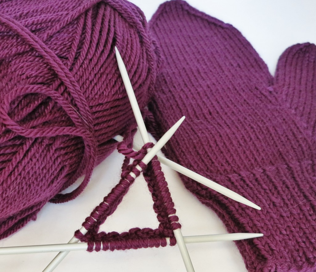 Purple Mittens - Look Ma, no ladders!