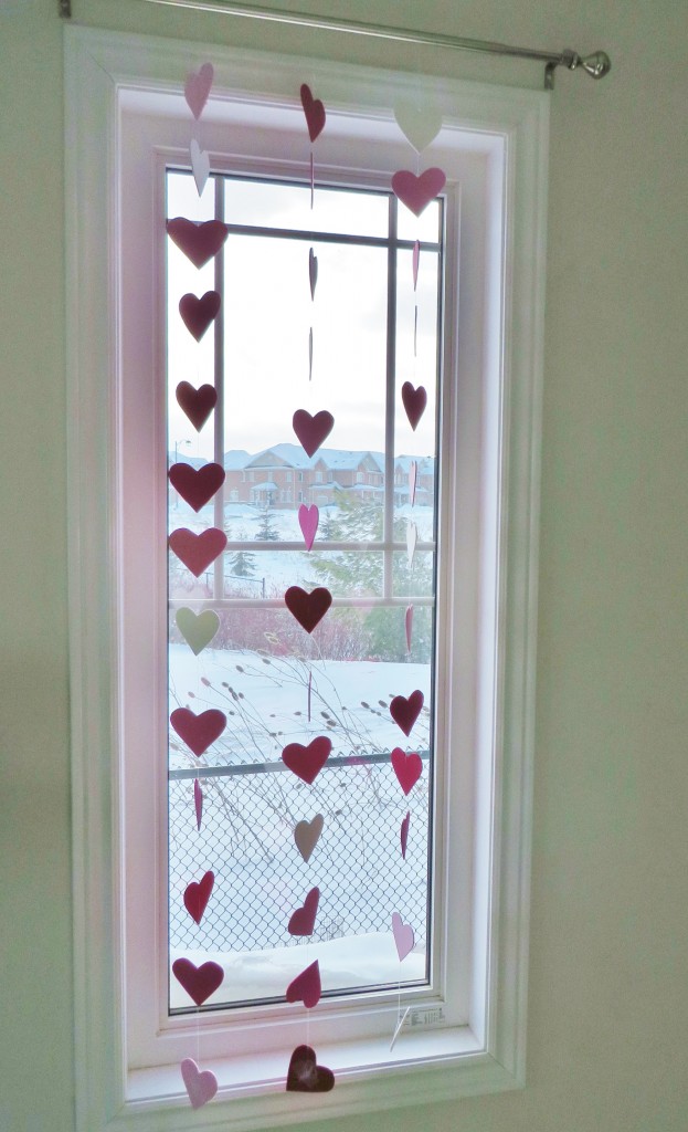 Hanging Hearts.