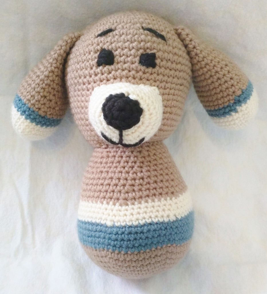 crochet dog no limbs