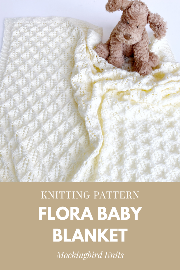 Flora Knit Baby Blanket Pattern