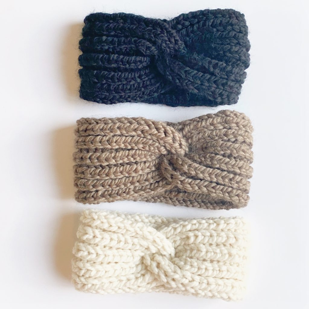 bulky twisted headband