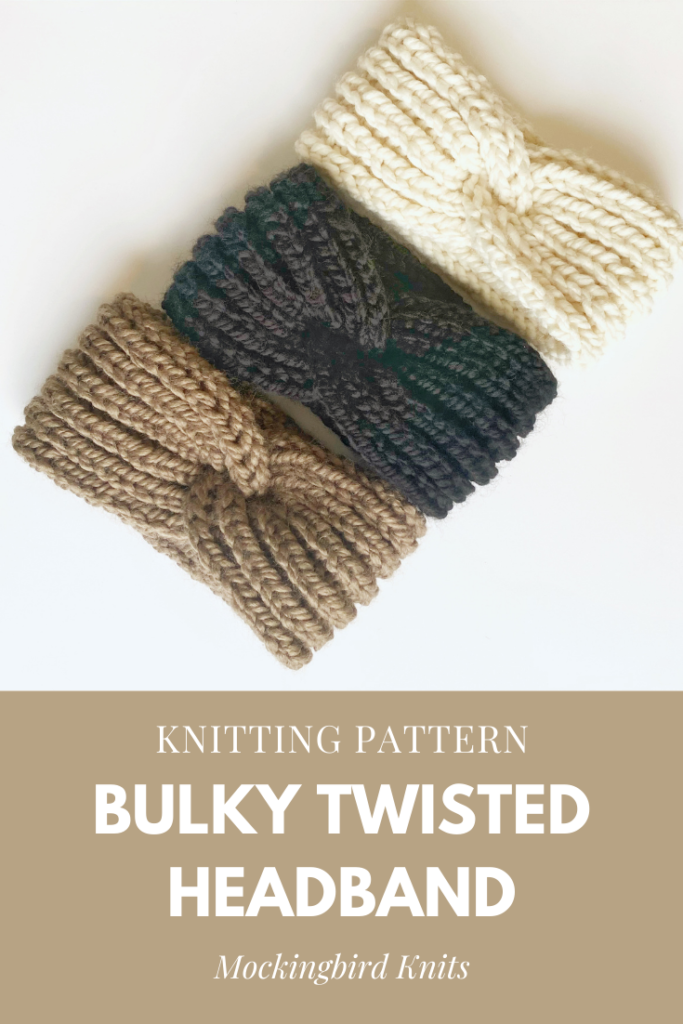 Bulky Knit Headband