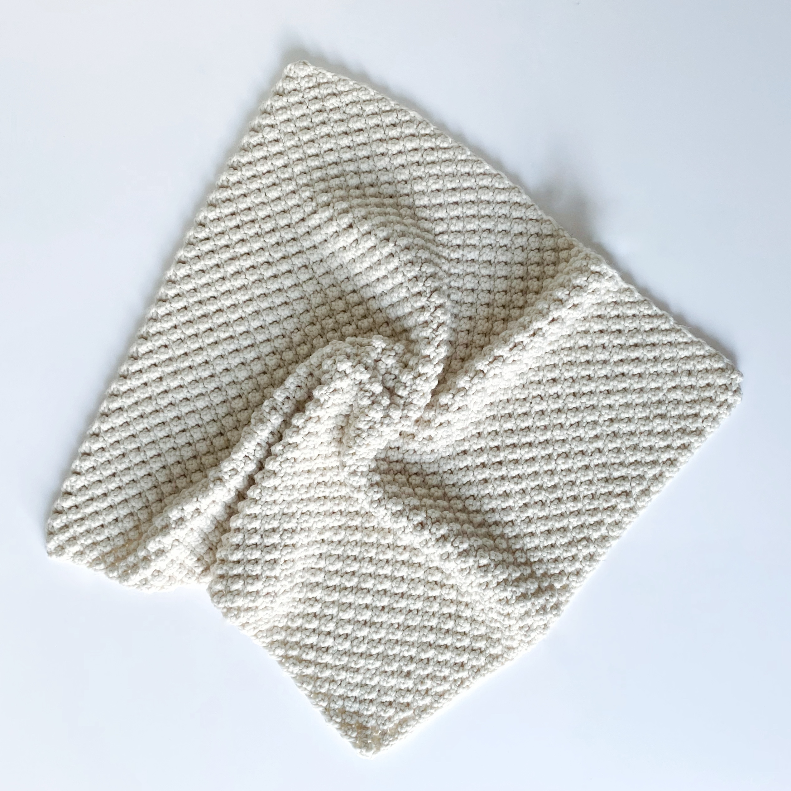 Faux Bobble Baby Blanket